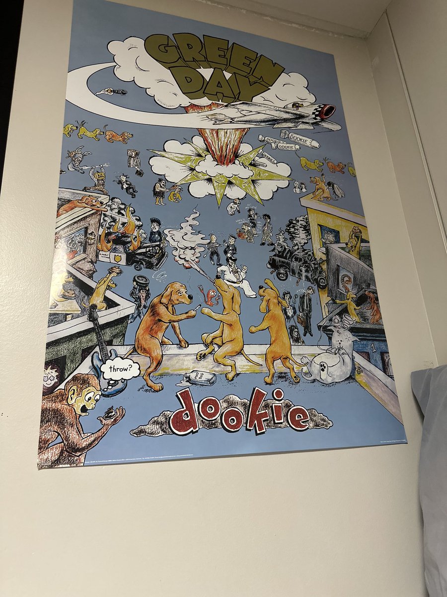 All the proof I need that I raised #1 right. 

He sent me this pic and said, “Look what I bought today?”

<a href="/GreenDay/">Green Day</a> #parenting