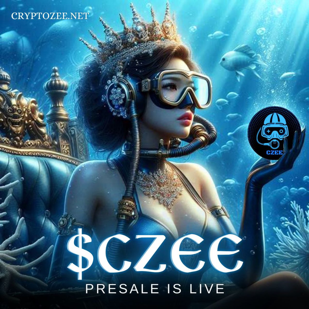 Exciting news! The presale is live on #Gempad for #CryptoZee, available until September 14th. Grab your tokens now! 🔑
🫧🫧🫧🫧🫧
🌊🌊🌊🌊🌊
$CZEE

<a href="/CryptoZeeGamee/">CryptoZeeGame</a>  <a href="/TheGemPad/">𝗚𝗲𝗺𝗣𝗮𝗱</a>
🫧🫧🫧🫧🫧
gempad.app/presale/0x7996…
🏖️🏖️🏖️🏖️🏖️
#PlayToEarn #NFTgame #CMT #CMTitans