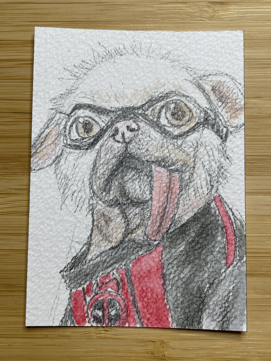 ChodeeHobby's tweet image. Dog pool🐕
#dogpool #DeadpoolandWolverine #sketch #marvel #atcクラブ #atcカード #ティダコレ #デッドプールウルヴァリン #ドッグプール
