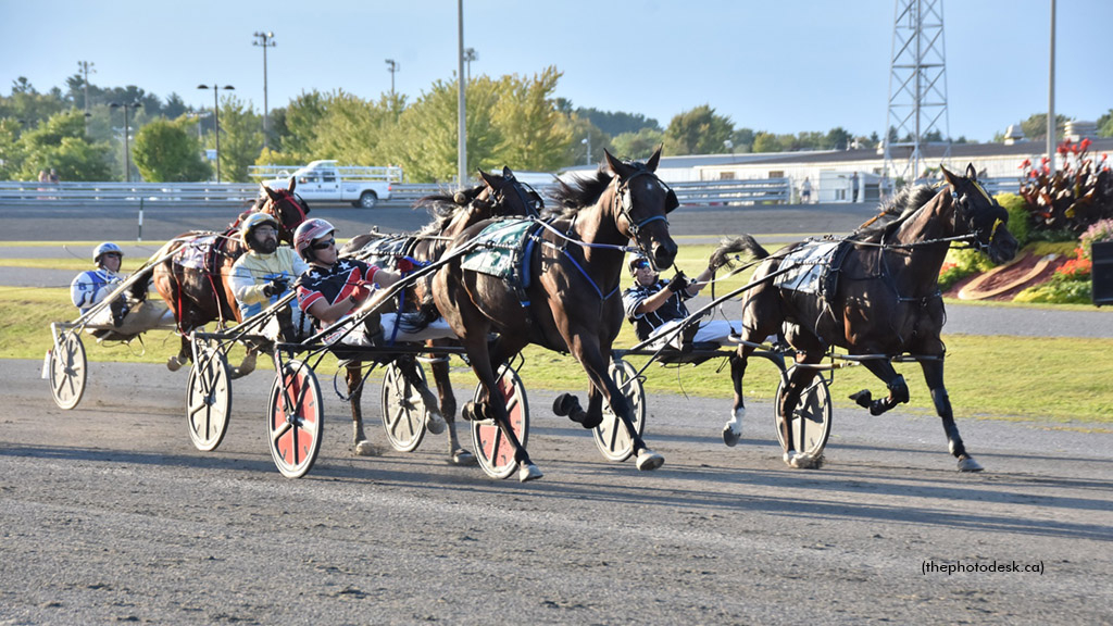 With Super Sunday on the horizon, Marie-Claude Auger is heating up at just the right time. She won half the card at <a href="/Hippodrome3R/">Hippodrome 3R</a> on Friday, Sept. 6, becoming one of only two drivers to win five races on a 3R card this season → tinyurl.com/27rmy7kg #harnessracing