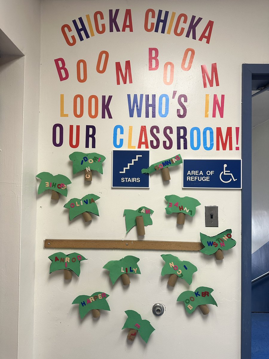 🍎 🔤✏️📚 #hoffmanhappenings  #chickachickaboomboom #newyear #prek