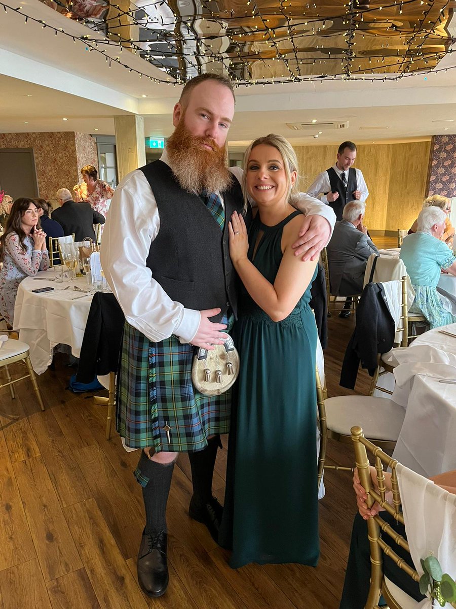 fivebyfive86's tweet image. Wedding ready 💚 @BigHamish88