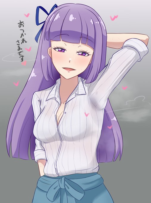 オフィスの空調が故障したせいで腋汗びちょびちょになってるOLsmrちゃん 