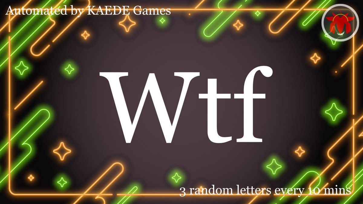 3letter_'s tweet image. W t f