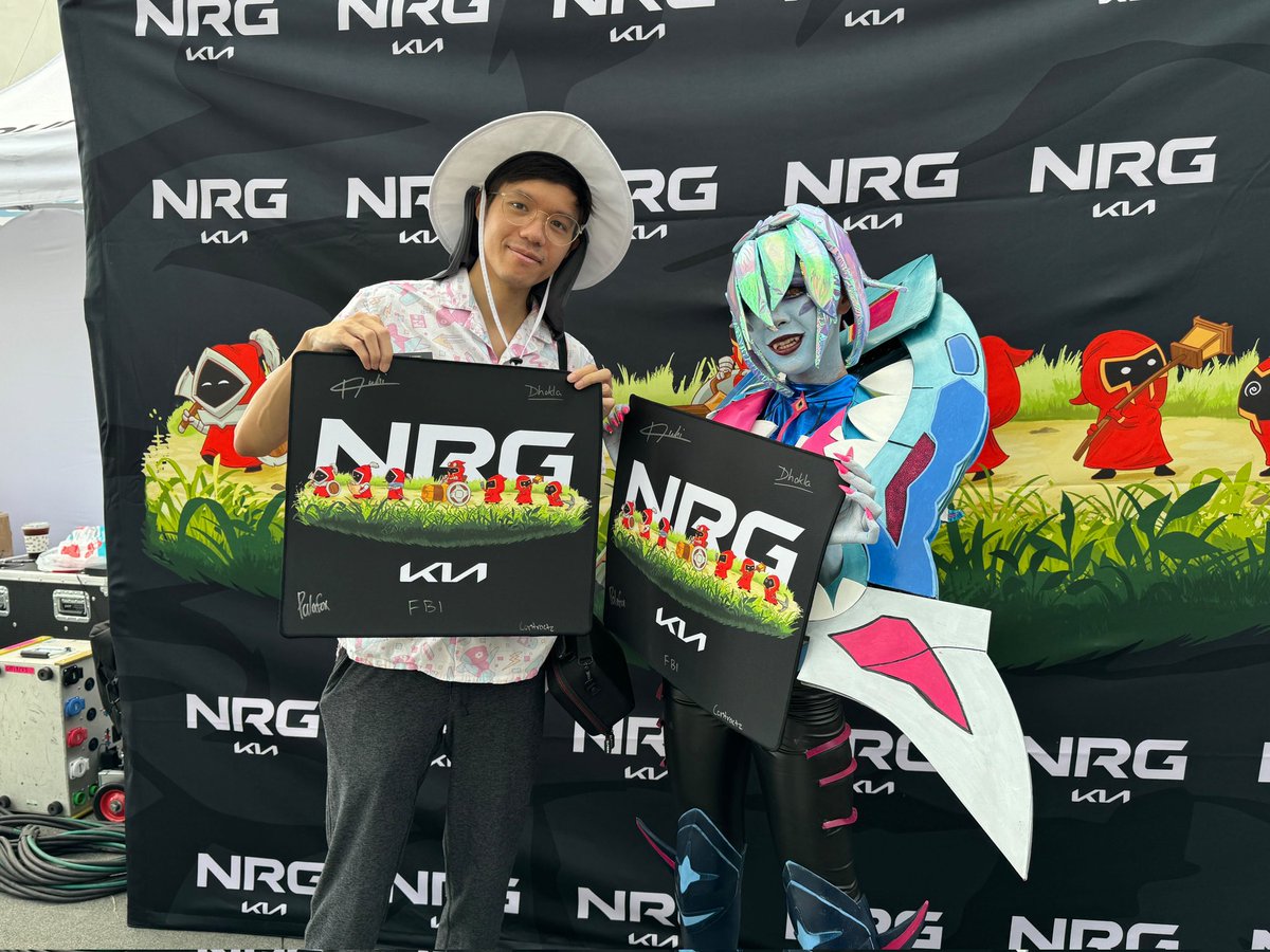 NRG Kia League (@nrgleague) on Twitter photo WE'RE BACK FOR LCS FINALS FAN FEST DAY 2!
Come drop by our booth for meet and greets with the whole team, free merch, and guess how many plushies we filled our <a href="/Kia/">Kia America</a> EV6 with! WE'RE BACK FOR LCS FINALS FAN FEST DAY 2!
Come drop by our booth for meet and greets with the whole team, free merch, and guess how many plushies we filled our <a href="/Kia/">Kia America</a> EV6 with!