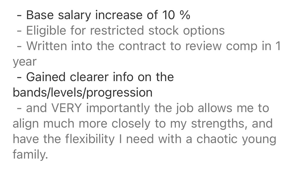 I’m so proud of this client, what a fabulous result from completion of the Career Design Mastermind. I have 4 spaces left for cohort 7 starting 1st October. Message me to see if it is a good fit for you too ☺️

#womeninSTEM
