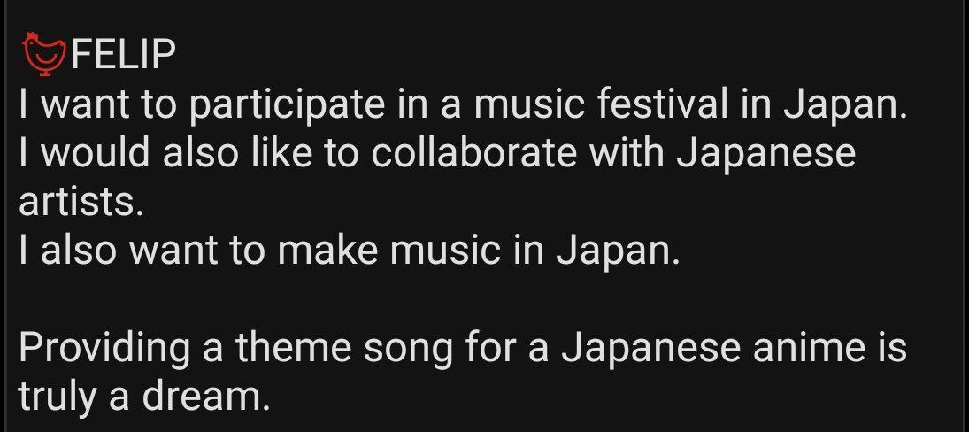 SB19_pixiedust's tweet photo. Manifesting these dreams to happen to you the soonest zer. ✨🙏

FELIP REIGNS ON CHOU
#ROCKSTA_文化放送でOTAKUなう
#FELIPonAGplus https://t.co/Lz0PTMI7VF
