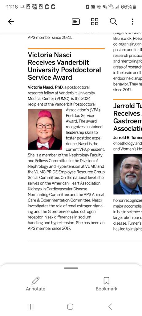 Greatful to <a href="/APSPhysiology/">American Physiological Society</a> and #TPhysMag for highlighting my recent service award!