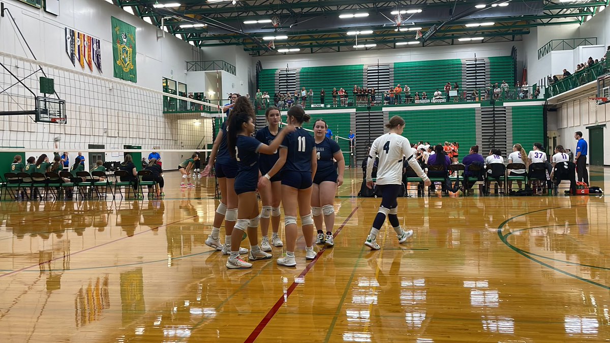 In game 2 at the Richland jamboree playing Southridge. We dropped the first game against Kennewick.