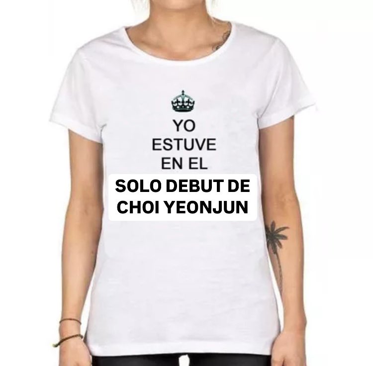 bonobeom's tweet image. felicidades hermanas llegamos tomen su remera