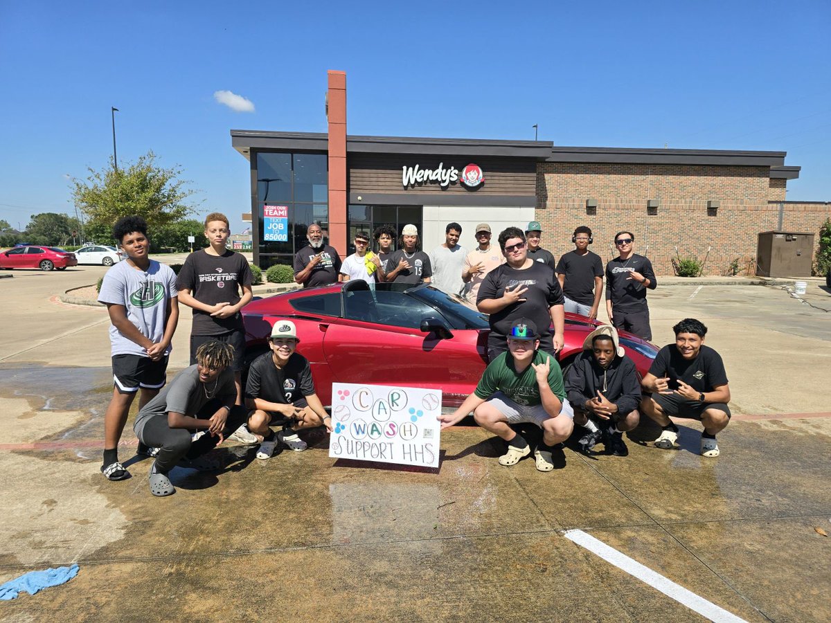 Thanks to all our supporters of the “Wax on Wax off Car-wash!#HHSBaseball #NoExcuses