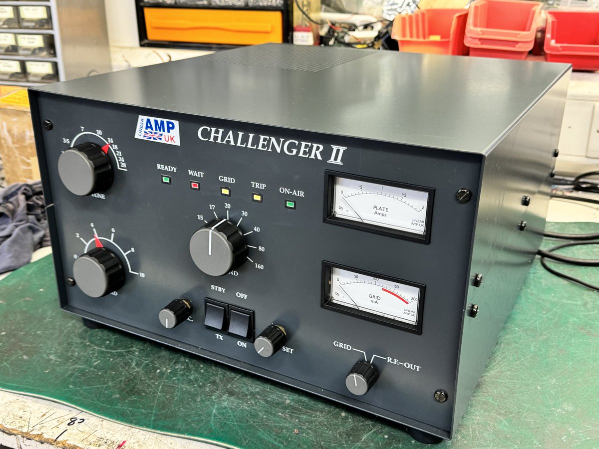 Lovely Challenger II with 8877 tube just been put on our used equipment section : thedxshop.com/product/linear…