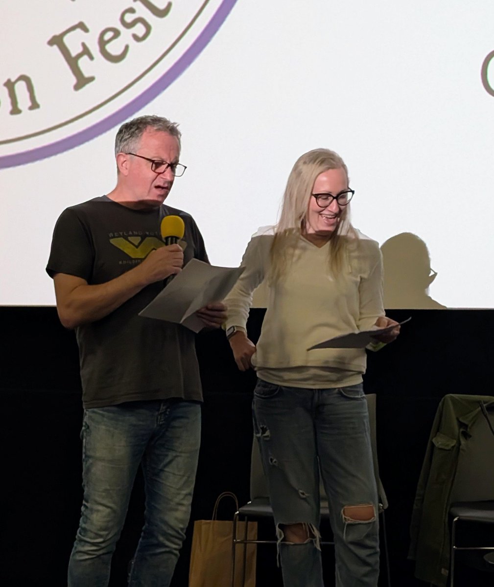 The highlight of <a href="/EdgeLitDerby/">Edge-Lit</a> is always when <a href="/SarahPinborough/">Sarah Pinborough</a> is compèring the raffle.