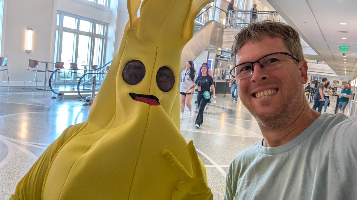 At FNCS Global Championship waiting for the show