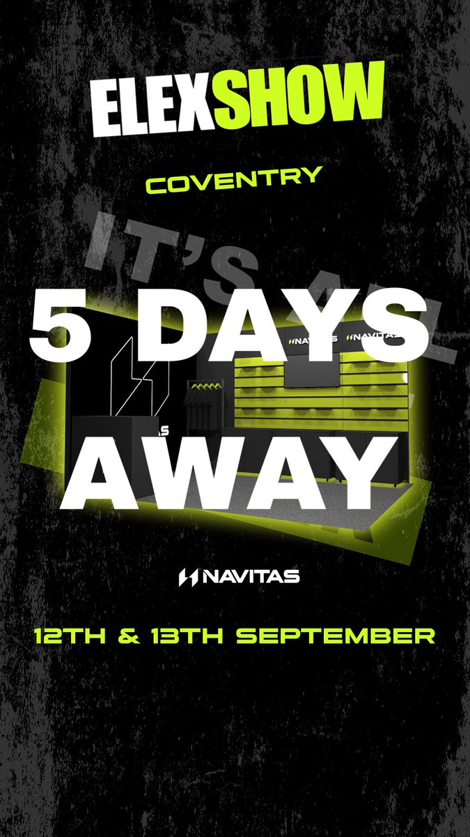 Going to be a big one this year!! 

Are you going? 

#Navitas #TradeShow #Elex