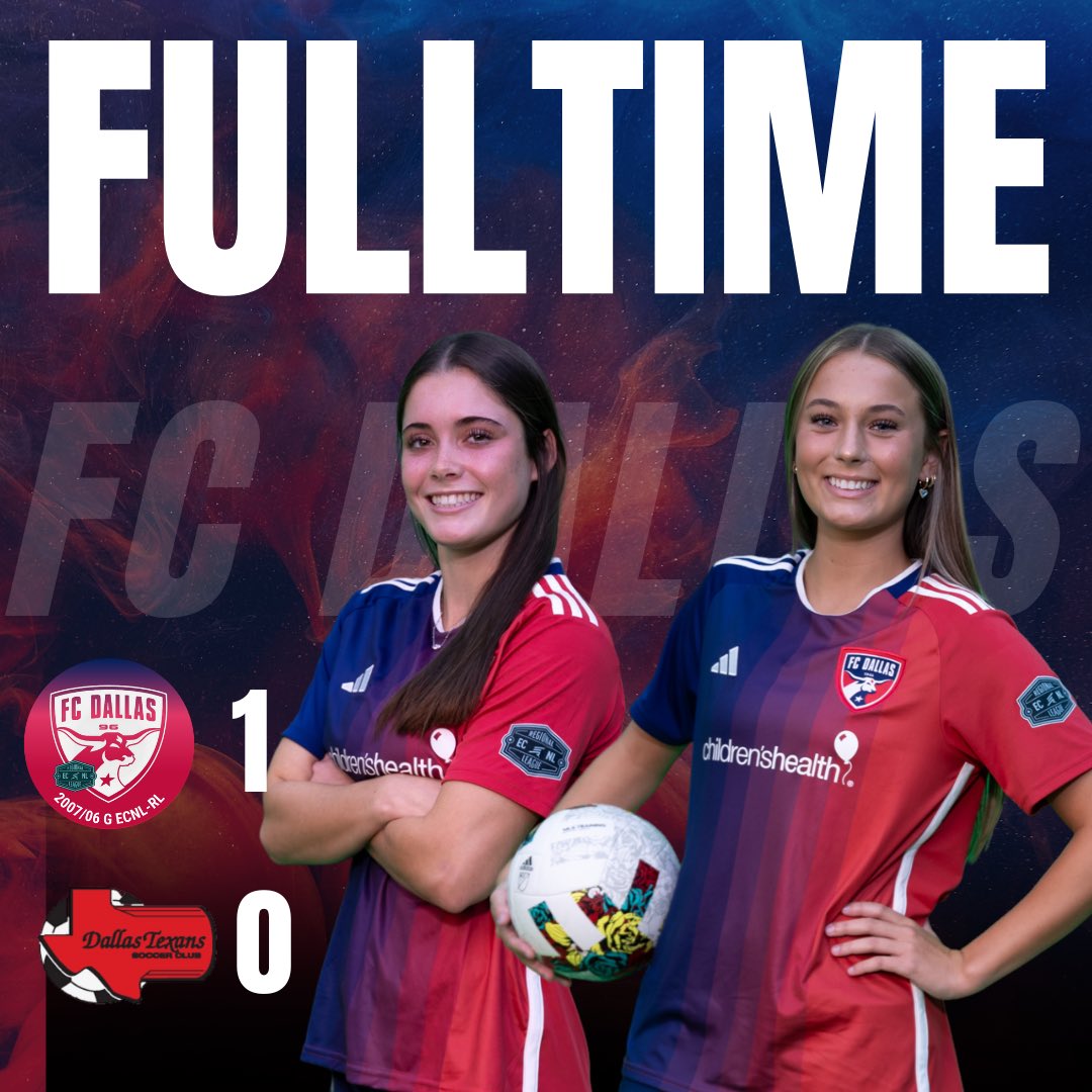 FC Dallas 07/06G ECNL RL1 tweet media