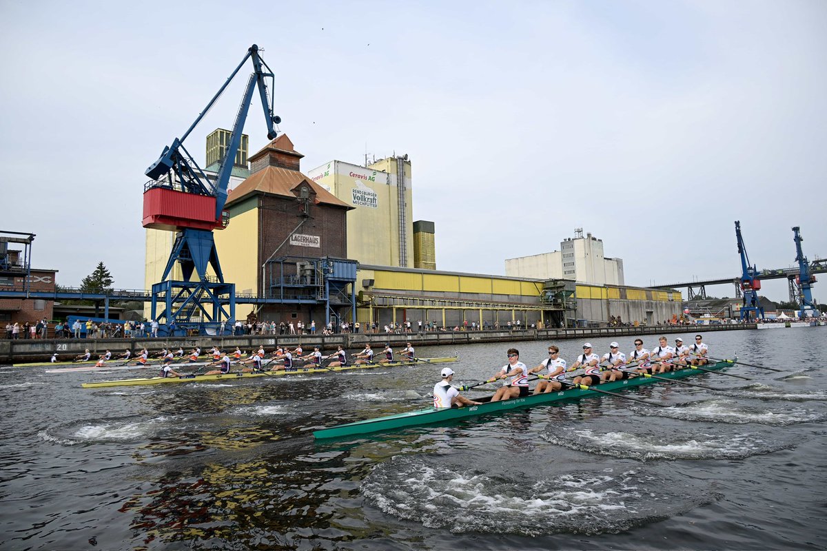 Platz 2 für den Deutschland-Achter beim Ruder-Sprint-Cup im Rahmen des SH Netz Cup in Rendsburg. Den Sprintsieg sicherte sich der Olympia-Zweite aus den Niederlanden, der beide Rennen über die 350-Meter-Distanz gewann. Ebenfalls auf dem zweiten Rang landete das Team aus den USA.