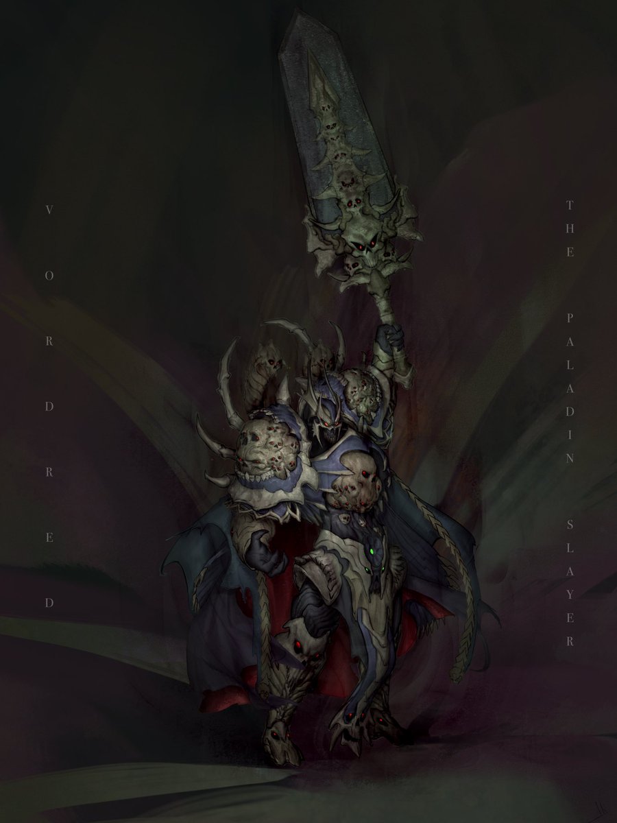 Vordred, 💀 with not as many skulls as the original character.