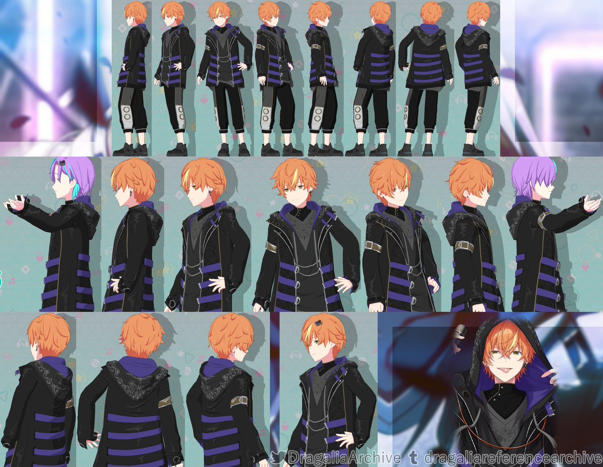 Model references for Madness Street | Those Wild Cheers (Akito