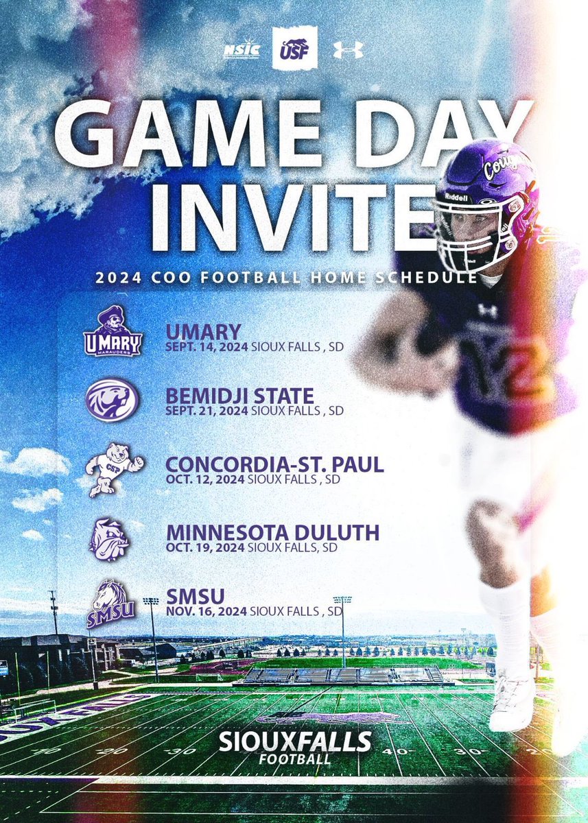 Thank you <a href="/CoachLueds/">Lucas Lueders</a> for the game day invite. I’m excited to come out to the Coo.