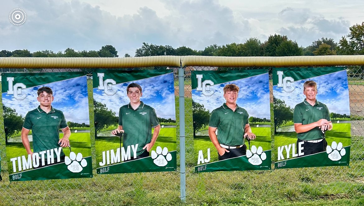 LCBoysGolf1's tweet photo. Senior banners are up! https://t.co/uZb1hjm0k6