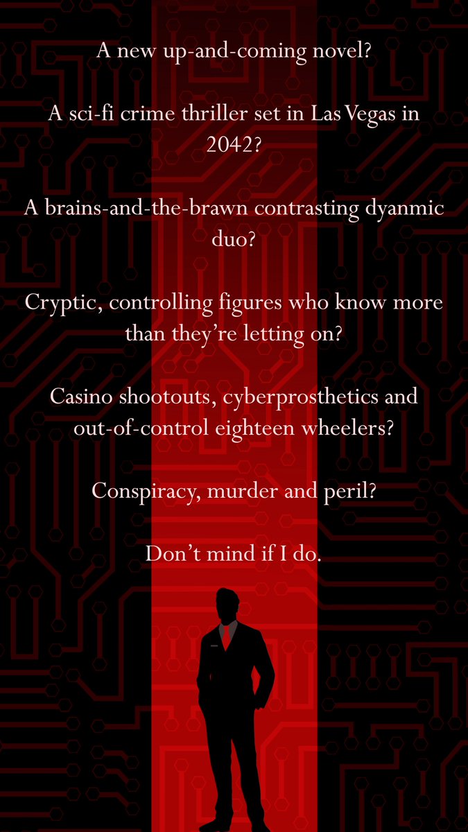 irishhalfling's tweet photo. ♠️♥️ A new novel?! ♣️♦️

Set in Las Vegas, 2042, full of crime &amp; conspiracies, &amp; with a dynamic duo leading the way, Rosso e Nero: Accession is available to preorder as an ebook! https://t.co/Vy8eTGeBcK

#book #scifi #scifibooks #thrillerbooks  #novel #kindle #paperback #fiction https://t.co/5uXhj2wuX1