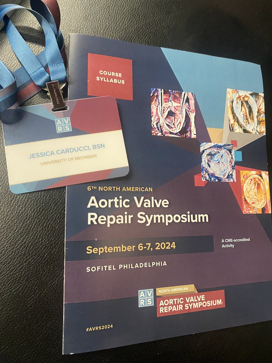 jcarducci44's tweet photo. It was such a privilege to attend #AVRS2024 and learn from master aortic surgeons! Each day I fall deeper in love with this field. 🫀Excited for #2025Match ! #AllAortaAllTheTime
@ThoracicStudent @aws_umich https://t.co/VCJflI4Goh