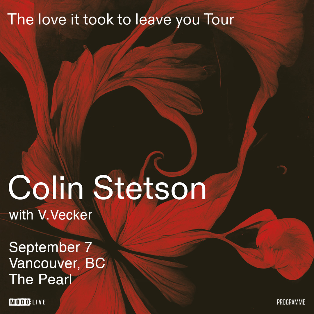 Colin Stetson (@colin_stetson) on Twitter photo North American Tour begins tonight in Vancouver
Sept 07 - <a href="/ThePearlVancity/">The Pearl on Granville</a> , Vancouver (note new venue!)
Sept 08 - @veraproject, Seattle
Sept 10 - <a href="/MississippiStud/">Mississippi Studios</a>, Portland
Sept 12 - <a href="/GAMH/">Great American Music Hall</a>, San Francisco
Sept 14 - <a href="/elreytheatre/">El Rey Theatre</a>, Los Angeles
colinstetson.com/live North American Tour begins tonight in Vancouver
Sept 07 - <a href="/ThePearlVancity/">The Pearl on Granville</a> , Vancouver (note new venue!)
Sept 08 - @veraproject, Seattle
Sept 10 - <a href="/MississippiStud/">Mississippi Studios</a>, Portland
Sept 12 - <a href="/GAMH/">Great American Music Hall</a>, San Francisco
Sept 14 - <a href="/elreytheatre/">El Rey Theatre</a>, Los Angeles
colinstetson.com/live