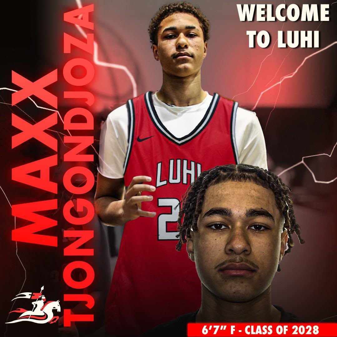 We are excited to welcome Maxx Tjongondjoza to the Crusader Family! Maxx is a 6'7" Forward in the Class of 2028 who comes to us from across the pond. The 🇬🇧 native is young, hungry, and eager to grow his talents. A special talent with a work ethic to match!

#WelcomeToLUHI 🏀🔴⚫