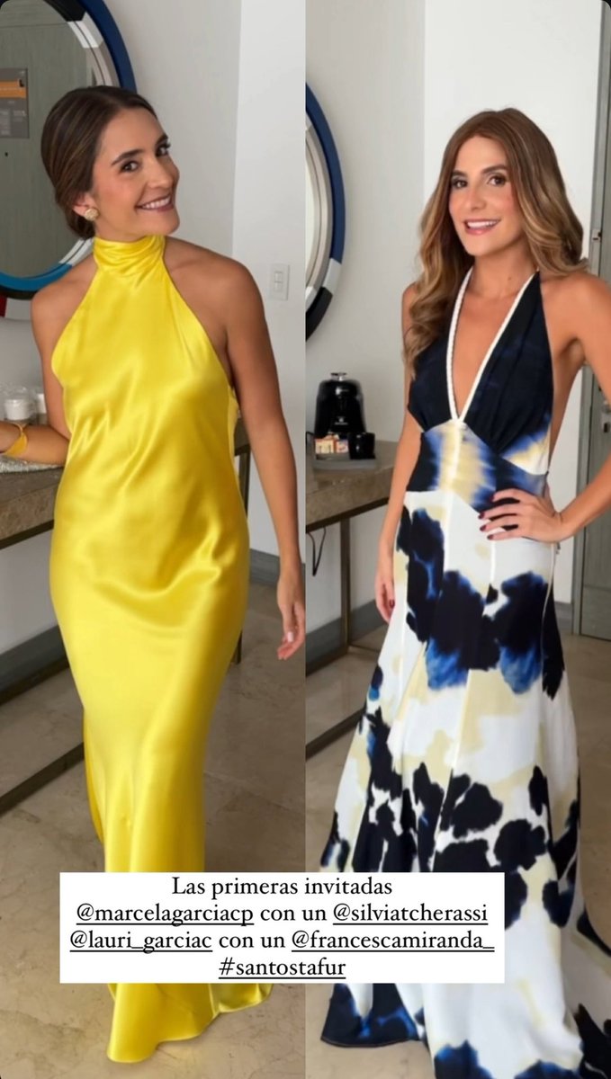 Las primeras invitadas #SantosTafur