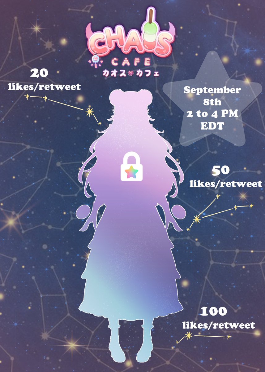 🍡😈Chaos is awakening will you be able to survive the madness?😈🍡  

Please welcome our Chaos member <a href="/ArisaMoon2/">Arisa Moon 🌒🌓🌕🌗🌘 ENVtuber</a> ! #Vtuber 

✨Arisa✨: "I am a human with no powers but I am a heart of the Universe so when I die the Universe dies" 

✨Unlock her model below! ✨