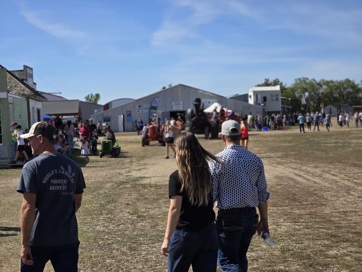 JonHromek's tweet image. I had a great time talking with so many people at the Sukanen Threshing Bee. 

One thing was clear, they really want change! It’s time to bring back good governance and affordability to the people. 

#youdeservebetter #saskcanbebetter #wewilldobetter
#saskpoli #timeforchange