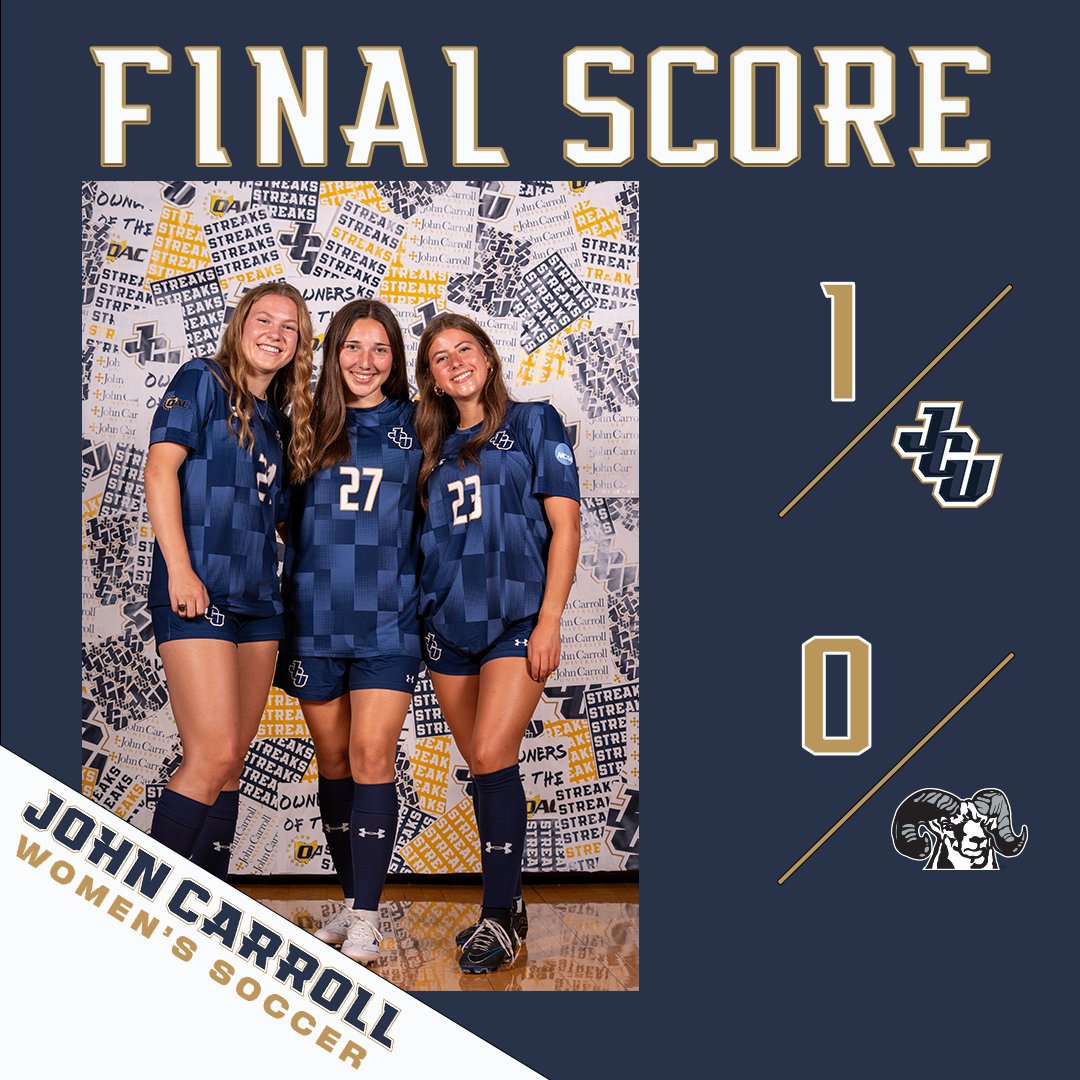 WSOC: Blue Streaks get a win on the road!

<a href="/JCUWSOCCER/">JCU Women's Soccer</a> nabs a win over Farmingdale State! ⚽️