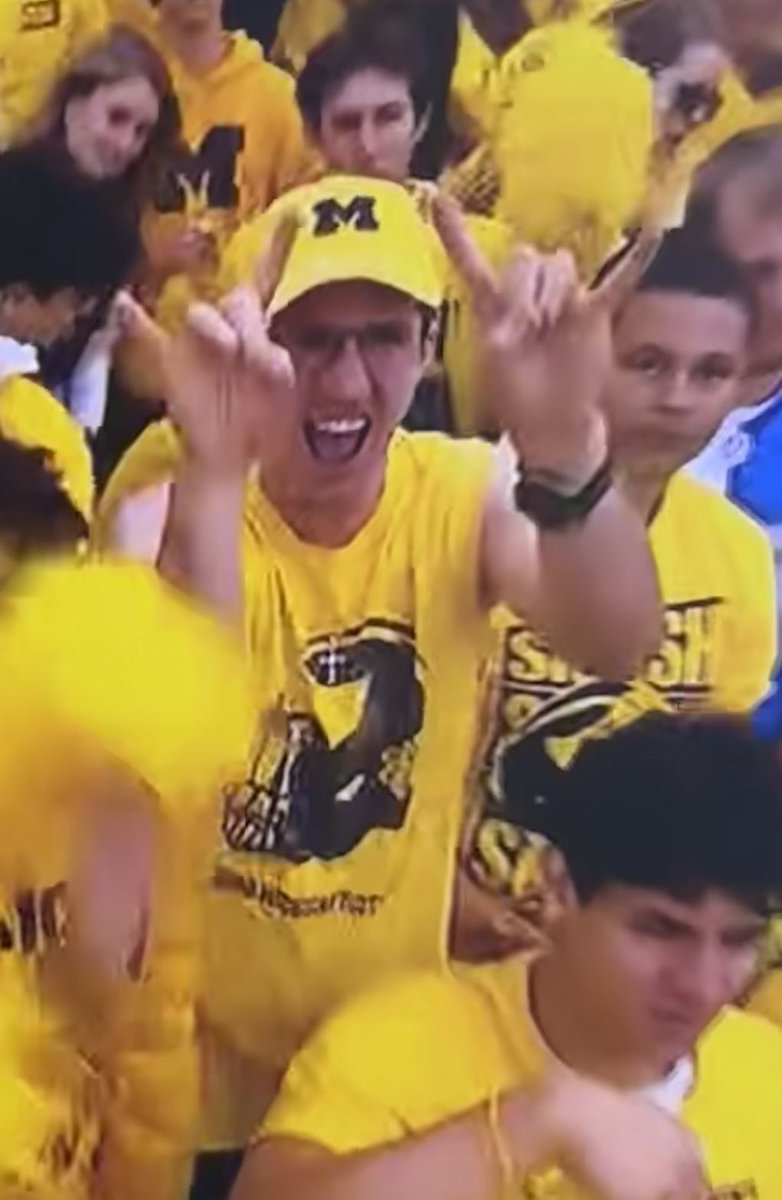 Texas is beating Michigan so bad this guy is transferring