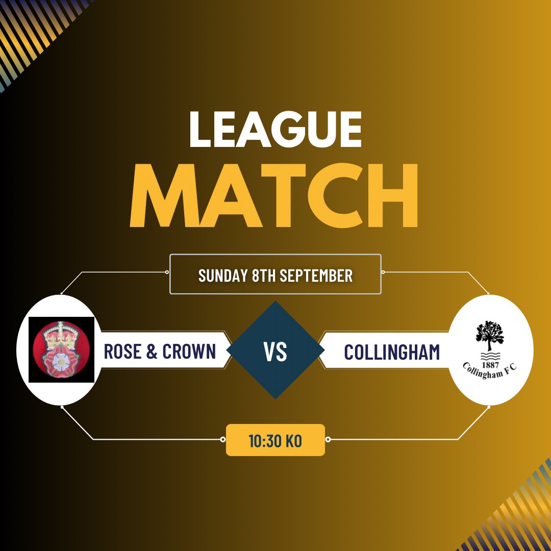 Tomorrow we start our 24/25 season in the prem! We play away to <a href="/RoseandCrownFC1/">Rose and Crown FC</a>. Come down and support the lads.

📅 Sunday 8th September

⏰ 10:30AM

📍Magnus Sports Centre, NG24 4BZ

#UTC 🟠⚫️