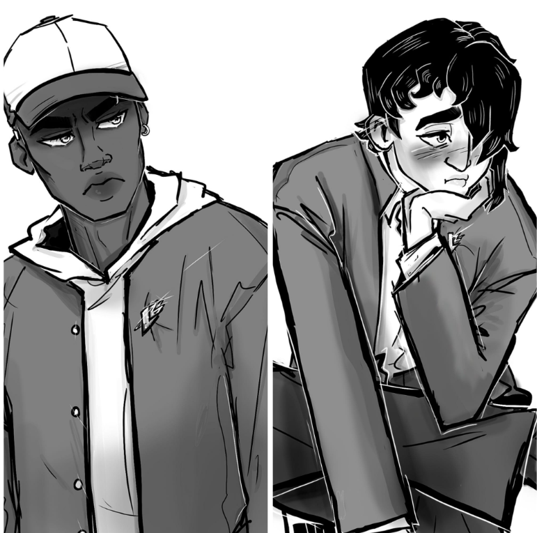 aidetaboluda's tweet photo. Meet the guys aaand that old man whose hair looks like a bird nest, LOL👀Oliver, Henry, Samuel, Jose, Jaime, Fran #ocdrawing #wattpad #wattpadtrilogy #wattpadespañol #wattpadcienciaficcion #wattpadlgbti #FYP #OC #Espana https://t.co/eif52672di