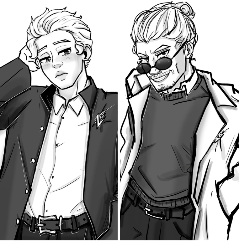 aidetaboluda's tweet photo. Meet the guys aaand that old man whose hair looks like a bird nest, LOL👀Oliver, Henry, Samuel, Jose, Jaime, Fran #ocdrawing #wattpad #wattpadtrilogy #wattpadespañol #wattpadcienciaficcion #wattpadlgbti #FYP #OC #Espana https://t.co/eif52672di