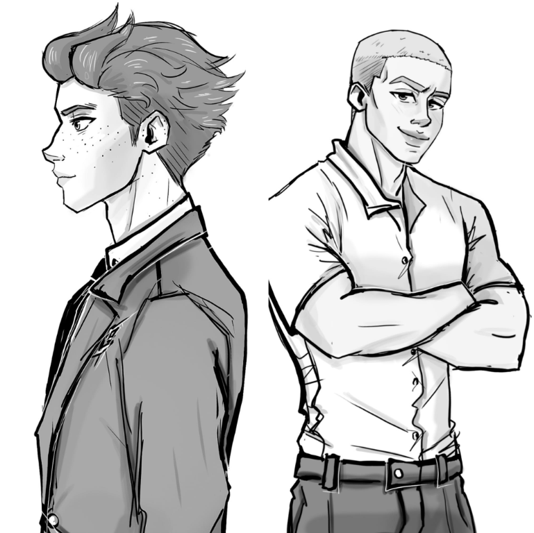 aidetaboluda's tweet photo. Meet the guys aaand that old man whose hair looks like a bird nest, LOL👀Oliver, Henry, Samuel, Jose, Jaime, Fran #ocdrawing #wattpad #wattpadtrilogy #wattpadespañol #wattpadcienciaficcion #wattpadlgbti #FYP #OC #Espana https://t.co/eif52672di
