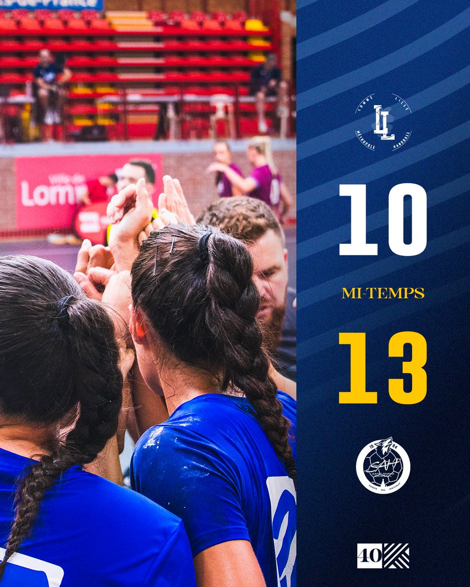 ⏸️ 𝗠𝗜-𝗧𝗘𝗠𝗣𝗦

Les Louves rentrent aux vestiaires avec 3 buts d'avance ! (10-13) 💪

#SAHPH #Louves