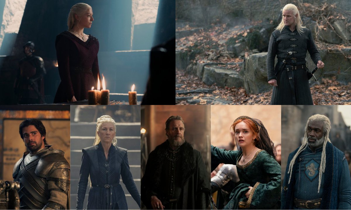 HODTurkey's tweet photo. GoldDerby'e göre, House of the Dragon'un 2. sezon kadrosundan ödül kategorilerine şu isimler için başvurulacak:

• En İyi Erkek Oyuncu: Matt Smith
• En İyi Kadın Oyuncu: Emma D'Arcy
• En İyi Yardımcı Erkek Oyuncu: Fabien Frankel, Rhys Ifans, Steve Toussaint
• En İyi Yardımcı Kadın Oyuncu: Eve Best, Olivia Cooke