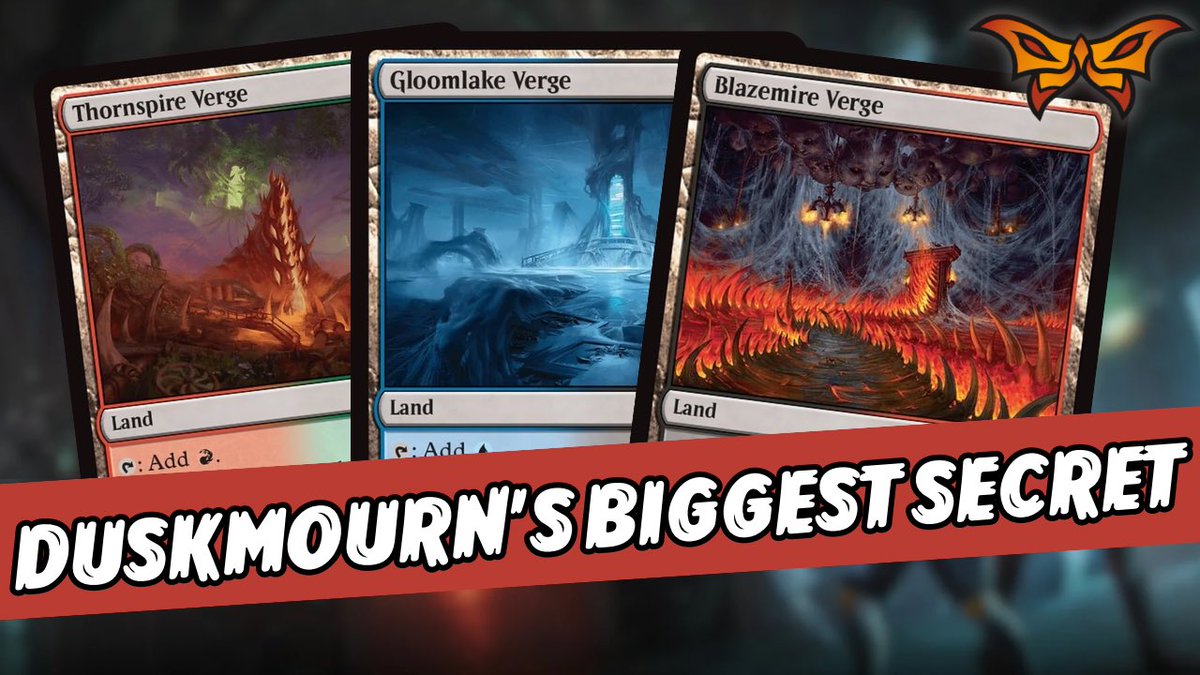 The_PillowFort's tweet photo. Do you think the new Rare Lands coming in #MTGDuskmourn will be budget, or break the bank? https://t.co/cN5qqjLA5H