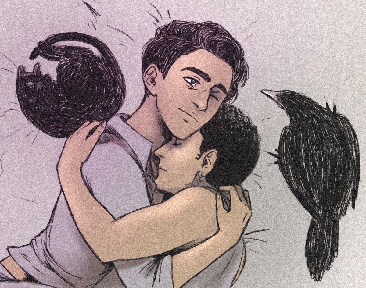 art_lenore's tweet photo. Hi art account, what a long time. I left bc I felt I couldn't draw anymore. I lost my interest and entusiasm. I felt numb, until I got deeply involved in Charles and Edwin adventures from Dead Boy Detectives, a show netflix cancelled. I'm sad, but here
#SaveDeadBoyDetectives https://t.co/TNQm5RUgHj