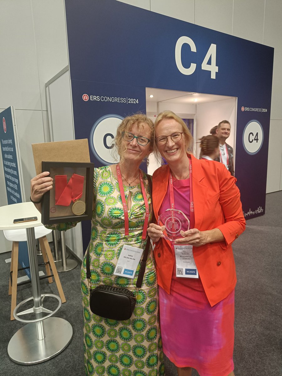 ERS Assembly 12 - ILD (@ers_ild) on Twitter photo Congratulations <a href="/mariamolinao/">maria molina molina</a> with your ERD gold medal in ILD and Marlies Wijsenbeek with the ERS teaching award! #ERS2024 Congratulations <a href="/mariamolinao/">maria molina molina</a> with your ERD gold medal in ILD and Marlies Wijsenbeek with the ERS teaching award! #ERS2024