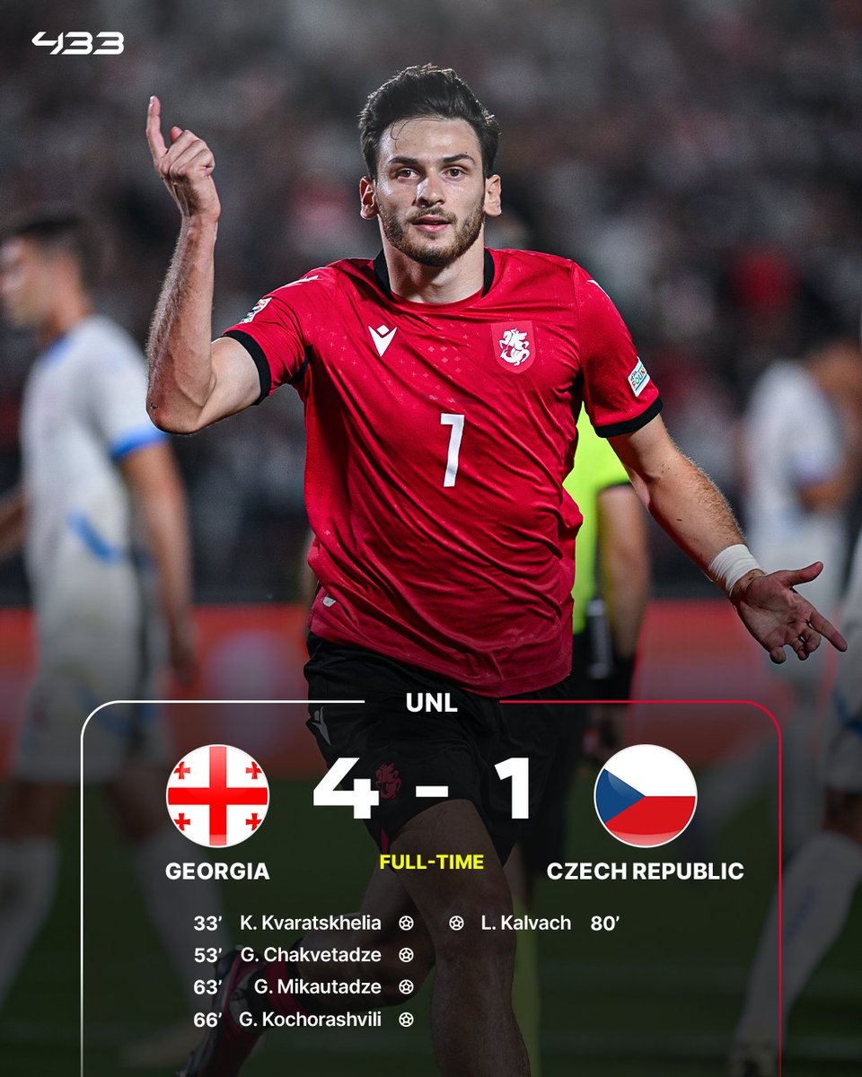 Georgia 🇬🇪 hammer Czech Republic 🇨🇿 😳🔨