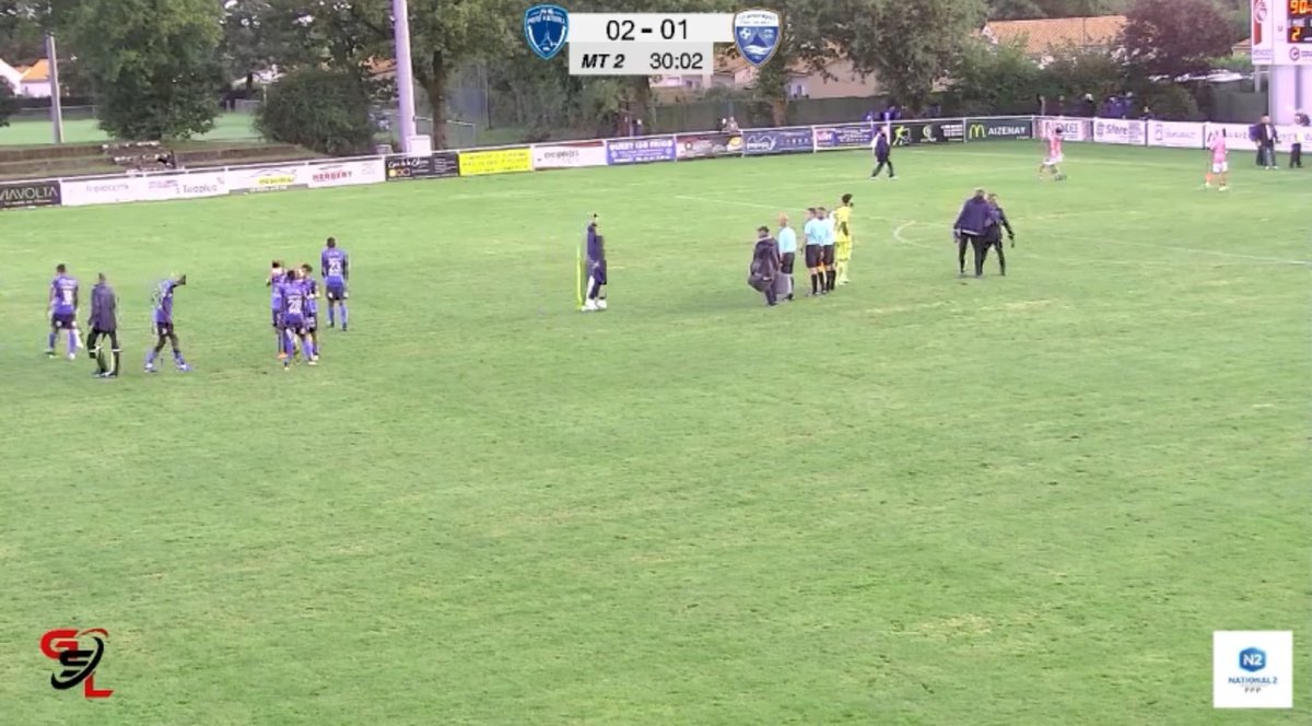 Nouvelle désillusion… défaite 2-1 au #PoiréSurVie qui était lanterne rouge … <a href="/USAvrMSM_Off/">US Avranches MSM Officiel</a>  est 11eme ce soir