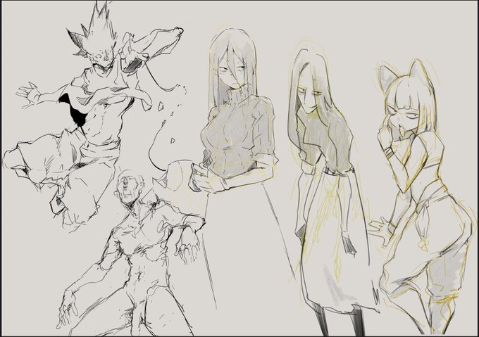 ラクガキ
偉人の影響を全面に出してみる 