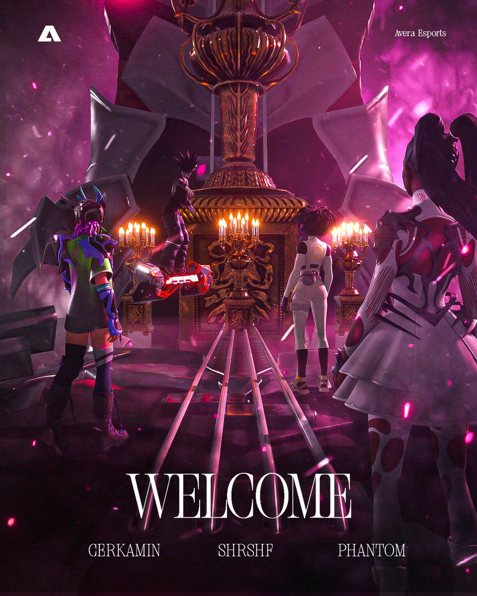 AveraEsport's tweet image. Today our fighters are back.. 

A new start, new posters and a new team ! 🔥

Welcome to @cerkamin  @shrshffn and @Phantomfn1_ 

They will represent us this season ! 

#WeAreAvera