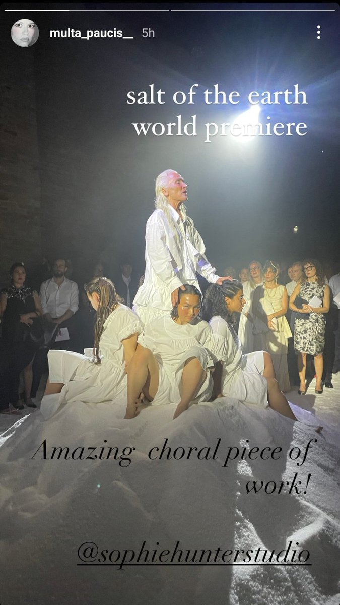 #sophiehunter #benedictcumberbatch 
#venice #saltoftheearth