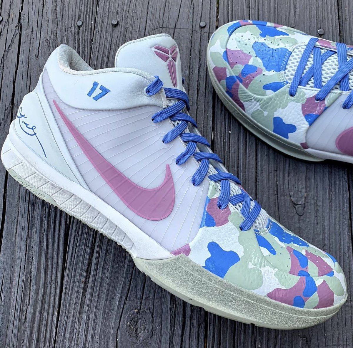 nicekicks's tweet photo. P.J. Tucker’s Kobe 4 “Camo” PE’s 💪

📸: @solesupreme https://t.co/qWWfNlEruA