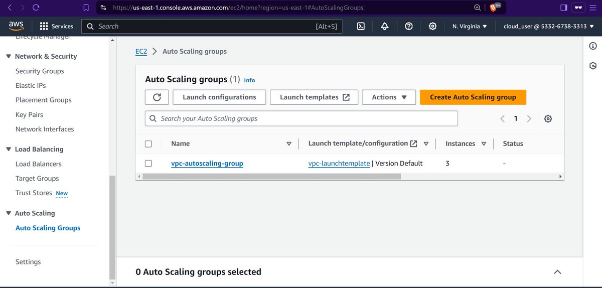 sanjaymenaria03's tweet photo. Implementation of  Highly Available and Scalable Web Application on AWS:
Deployed servers in two A.Z. to improve resiliency, Used an auto scaling group and Application load balancer, Used bastion hosts for private servers to increase security. https://t.co/4p82uGU0r1